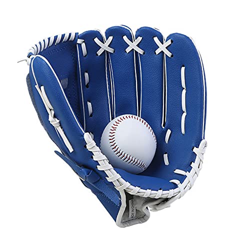 Baseball-Handschuhe,10,5/11,5/12,5 Zoll Outdoor-Sport-Baseballhandschuh für Kinder, Jugendliche, Erwachsene, linker Hand, Baseball-Übungshandschuh