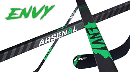 Arsenal Envy Carbon Fiber Ice Hockey Stick | Left, A92, Senior/Adult, 75 Flex, Grip #TOP2