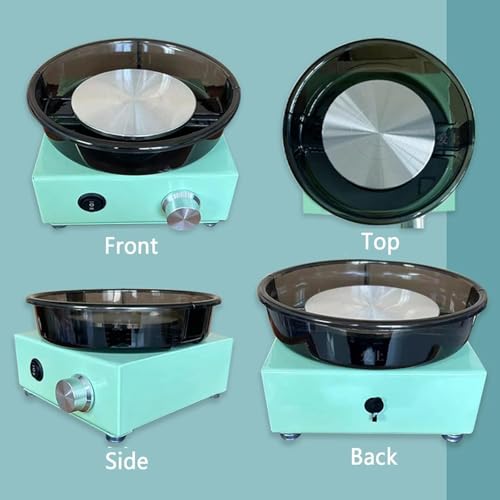 Roue de poterie électrique compacte et propre pour façonner l'argile chez soi