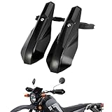AnXin Motorcycle Handguards 7/8' and 1 1/8' Hand Guard Handlebar Protection Universal for SSR 125 110 140 150 Apollo RFZ 125 110 KAYO 60 140 TAO TAO 140 110 Dirt Pit Bike ATV Black