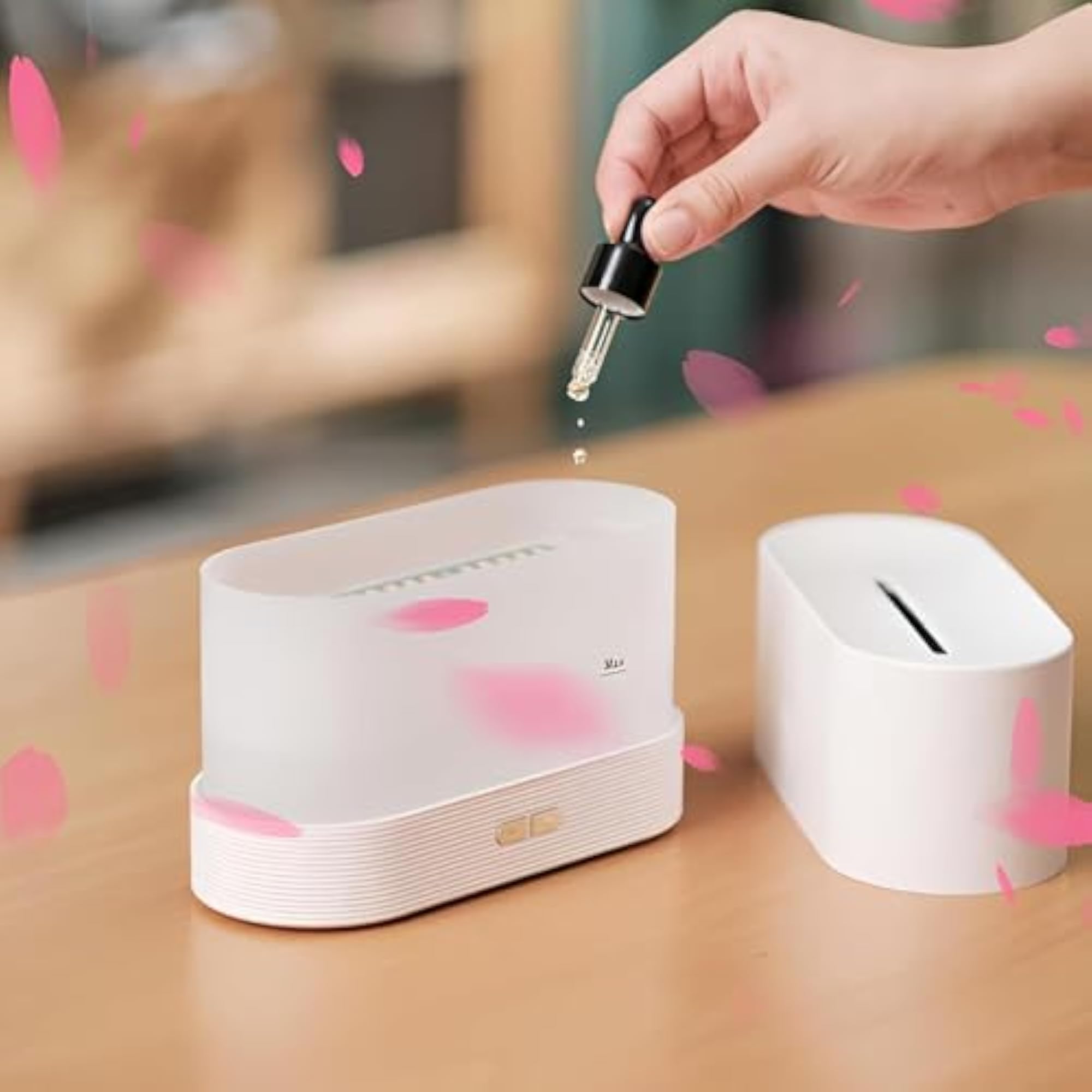 Flame Aromatherapy Air Diffuser, Portable Gift