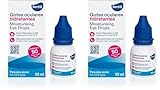 Senti2 Gotas Hidratantes para ojos secos - 10 ml (Paquete de 2)