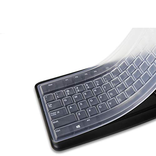 Alivier 1 stück Silikon Desktop Computer Tastatur Abdeckung Hautschutzfolie Cover