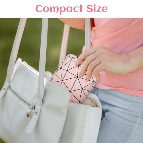 Image of 4Pcs Sanitary Napkin Storage Bag, Portable Period Bag for Teen Girls Woman, Pad Pouch Tampon for Purse, Reusable Zipper Period Pouches for Teen School Office Travel Feminine Care Organizer, Diamond