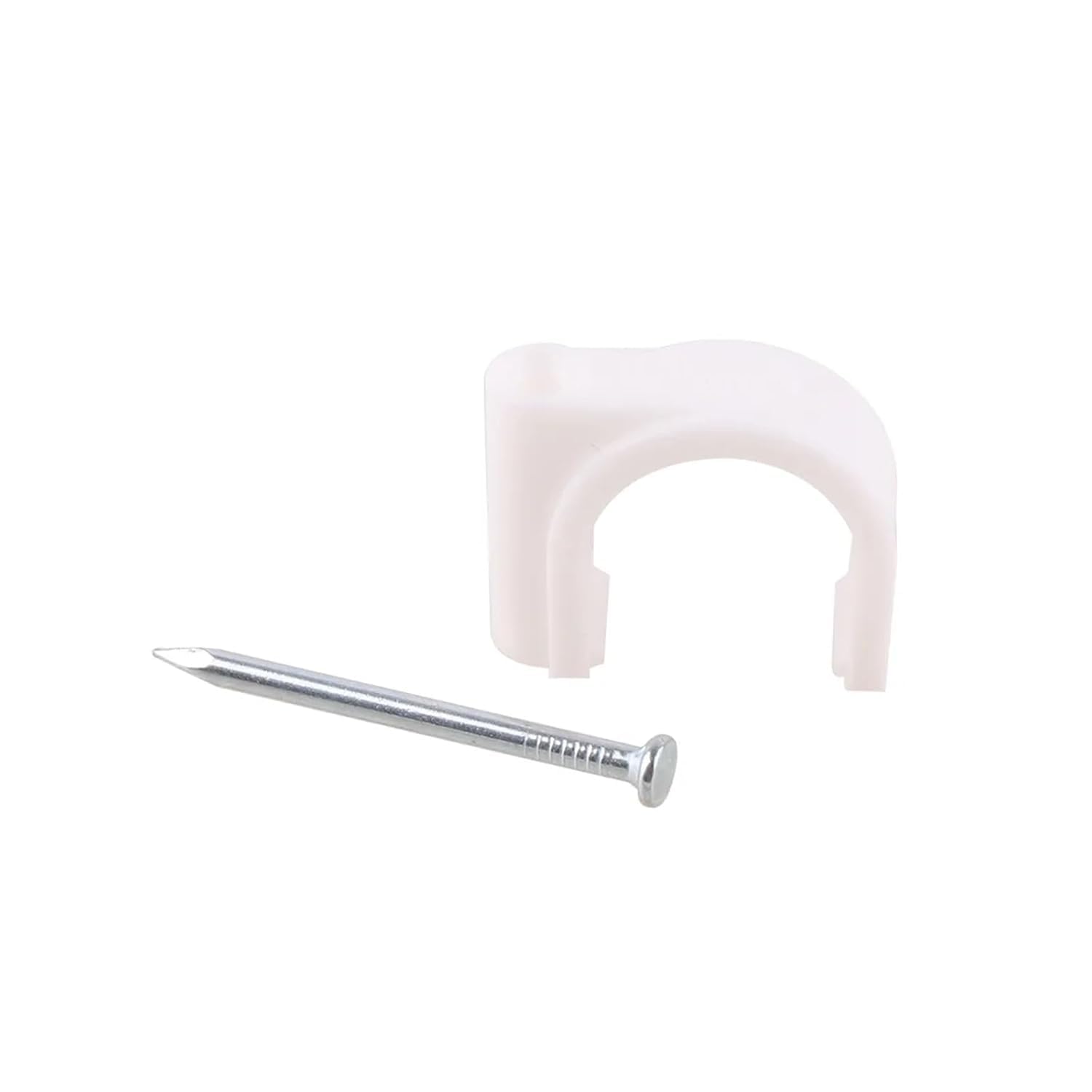 Clou de câble, clip de finition de câble, clip de clou de câble, clip de finition de fil, 4 mm, 5 mm, 6 mm, 8 mm, 9 mm, 10 mm, 12 mm, 16 mm, clip de câble circulaire à chemin circulaire, clip de clou