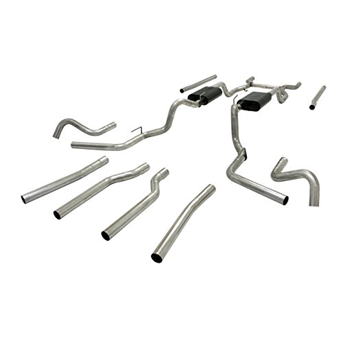 Flowmaster (817654) 409S Dual Rear/Side Exit Header Back System With Moderate/Aggressive Sound #TOP5