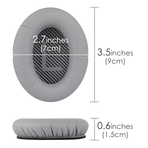 Coussinets Bose QC35 abîmés réparés avec ces mousses de rechange grises - 4