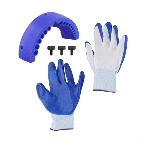 Afilador de brocas con accesorio de molienda eléctrica para herramientas de metalurgia, guía ajustable para afilar con precisión y restaurar brocas antiguas de manera eficiente (con guantes)