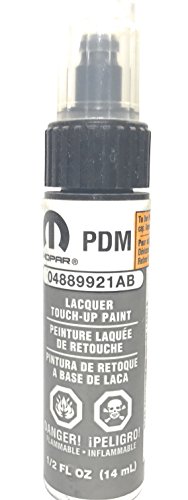 Dodge Chrysler & Jeep MOPAR Touch Up Paint 0.5oz Bottle: CDM / PDM 9921 Mineral Gray