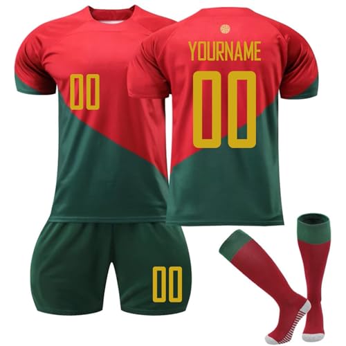 Equipación Deportiva de fútbol Personalizada. Unisex niños y Adultos. Solo Camiseta. Personaliza con tu Nombre, Escudo y número. Diferentes Modelos y Colores.