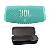 JBL Charge 5 (Teal) + Bundle with divvi! Protective Hardshell Case (Black)