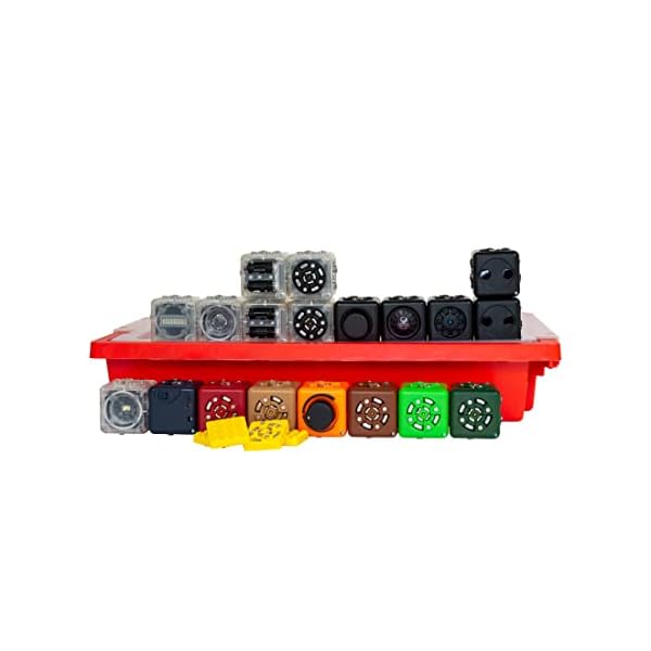 CUBELETS Modular Robotics Boundless Builder Pack for Science Engineering Kits with 19 Robot Cubes - STEM for Teens and Younger Children (Ages 4+)