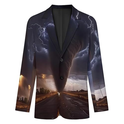 Tornado Mens Blazer Casual Sport Coats Two Button Suit Jacket for Travel Wedding4