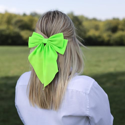 KICOSY 4 Pack Pinzas de Pelo Neon miniatura 2