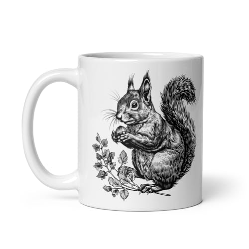 Chatcripant Tasse Nature Cerf Sanglier Renard Laie Marcassin Forêt Balade Chasse Chasseur Animaux Campagne Thé Café Original Mug Cadeau Collègue Homme...
