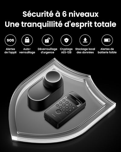 SwitchBot : Serrure 3D WiFi connectée ultra sécurisée SwitchBot : Serrure 3D WiFi connectée ultra sécurisée