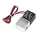 ⭐Diseño ideal⭐Es una válvula solenoide eléctrica de tipo normalmente cerrado, enciéndalo para abrirlo y apáguelo para cerrarlo.Tamaño compacto y duradero, sería un gran reemplazo para sus viejos o rotos.