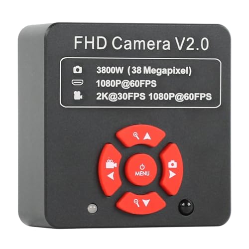 Microscope 1080P 2K 38MP USB Digital Stereo Trinocular Microscope Camera Video Recorder Industrial