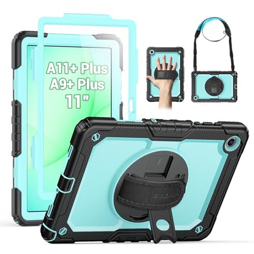 Image of SEYMAC Case for Samsung Galaxy Tab A11+ /A9+ Plus 11 inch, Light Blue