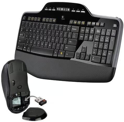 Miniatura 6 de Logitech MK735 - Paquete de teclado y mouse inalámbricos multimedia, teclado de tamaño completo con Numpa, mouse de desplazamiento hiperrápido,