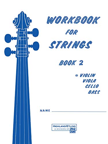 Workbook for Strings, Book 2, Violin