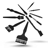 Electronics, Computers, 3D Printers, Tool Cleaning Kit - Set of 10 Brushes ESD (Electrostatic Discharge) with...
