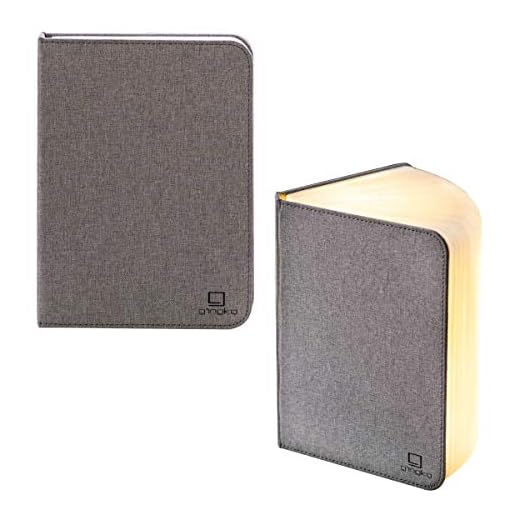 Smart Book Light - large - tissu gris