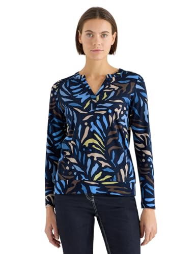 Cecil 3228960 T-Shirt au Look Tunique respirant et fluide coupe liquette