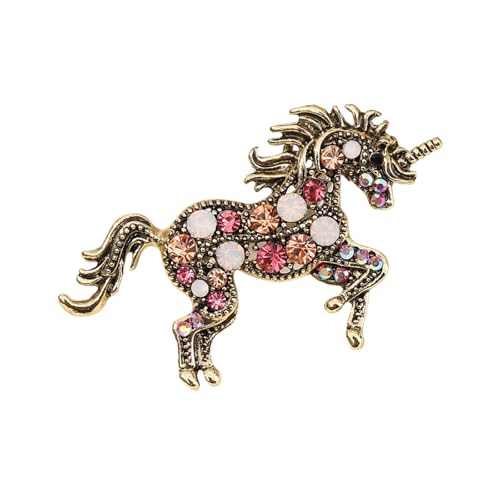 Elegant Horse Brooch Unique Lapel Pin Stylish Clothing Jewelry Animal Badge Suitable for Various Daily and Party Wear Metal Broo