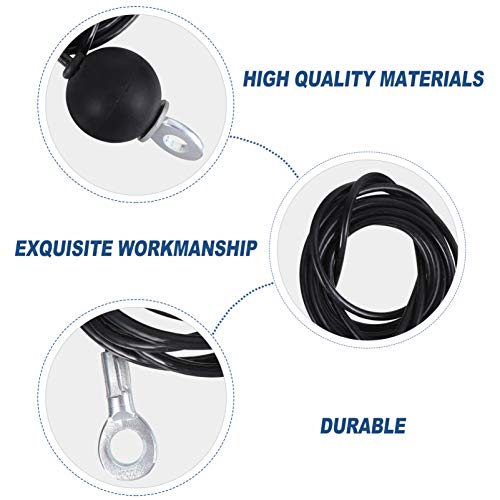 BESPORTBLE Cabo de polia, corda de fio de fitness ajustável, cabo de substituição de fitness, corda
