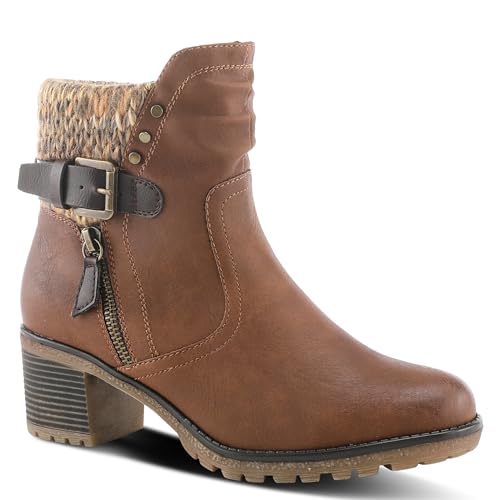 Spring Step Relife Style Rene Knee High Ankle Boots for Women | Shoes for Women with Zipper Closure, Sweater Knit Cuff and Faux Fur Insole2