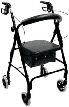 Deluxe Rollator Color: Black