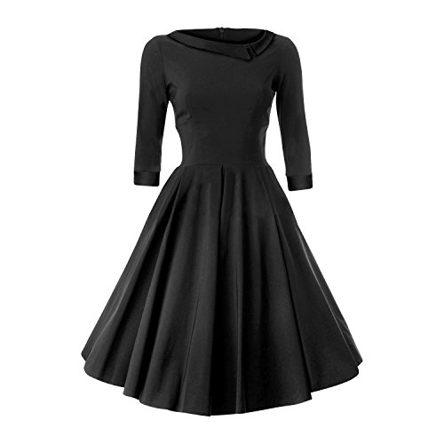 Robe de soirée vintage rockabilly rétro années 50 pour femme de la taille 36 à 48