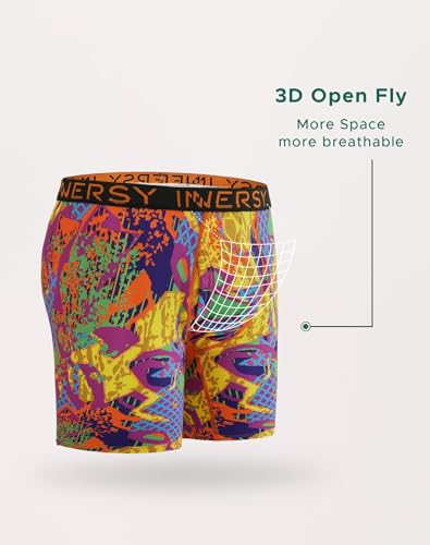 INNERSY Boys' Underwear Breathable Boxer Briefs Lightweight Soft Quick Dry Shorts 2-Pack2