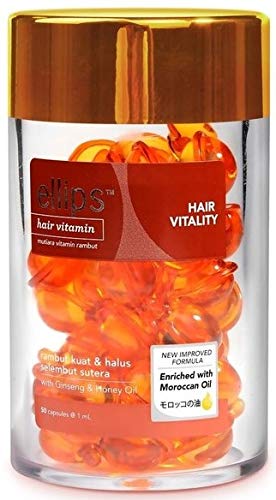 Amazon | エリップス ellips ヘアビタミン 50粒入り 洗い流さない ヘア 