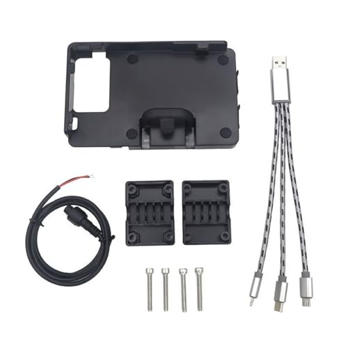 Support GPS XT660Z Tenere 660 Moto avec Chargeur Sans Fil USB