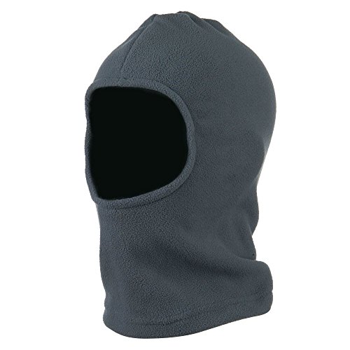 Boy's Single Layer Fleece Mask - Grey Osfm #TOP3