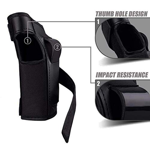 image for icoXXch Adult Wrist Guards, Knee Elbow Pads 6 in 1 Protective Gear Set