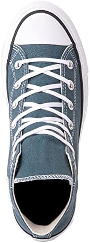 Converse Unisex Chuck Taylor All Star Lift High Canvas Sneaker - Lace up Closure Style - Deep Sleep/White/Black , 6 Women/4 Men | Image 2