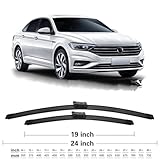 Window Wiper For VW For Jetta For A7 MK7 2019-2023 Front Window Windscreen Wiper Blade Accessories - Image 4
