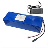 ◆ Detalles de la batería: batería de litio de bicicleta eléctrica de 48V 30Ah, celda: 21700, para motor de 1000W 800W 750W 500W 350W 250W 200W, tamaño: 285 * 95 * 75 mm, peso: alrededor de 4,2 kg.