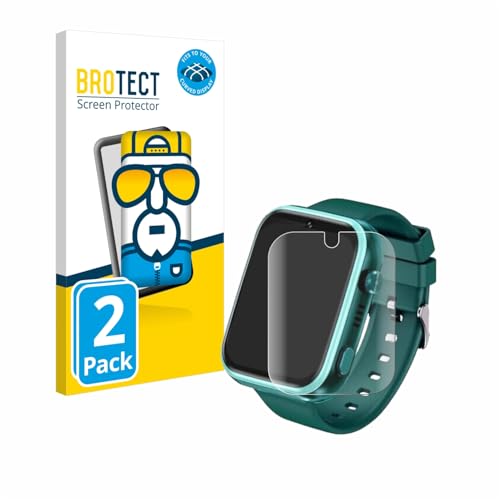 BROTECT 2 Stück Full-Cover Schutzfolie für Okyuk T45 1.83 Full-Screen Displayschutz-Folie [3D Curved, Anti-Fingerprint, Kristall-Klar]