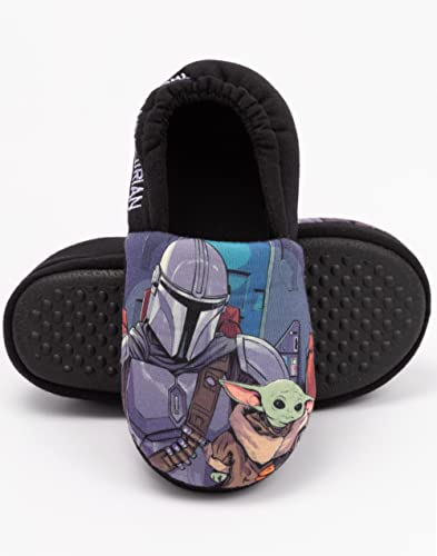 Star Wars The Mandalorian Slippers Boys Baby Yoda House Shoes 1.5 Us #TOP2