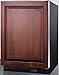 Summit 24” Beverage Center, 5.0 cu.ft. Capacity, Built-in Minibar, Panel Ready*- SCR610BLSDIF *Panel Not Included