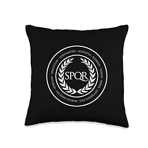 Emperors of Rome Ancient Roman History Throw Pillow