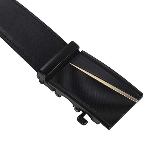 Image of Labnoft Men's PU Leather Auto Lock Belt