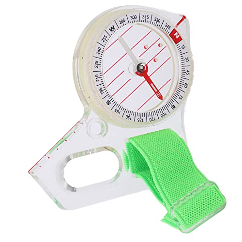 Brújula de orientación para dedo AYNEFY con aguja rápida y luminosa miniatura 4