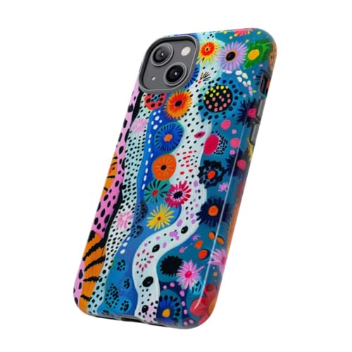 Coque rigide multicolore iPhone 14 Plus protection brillante anti-rayure