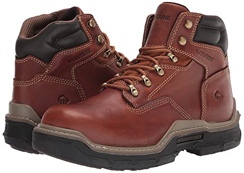Wolverine Men's Raider Durashocks 6 Inch Composite Toe Construction Boot, Peanut, 10 #TOP6