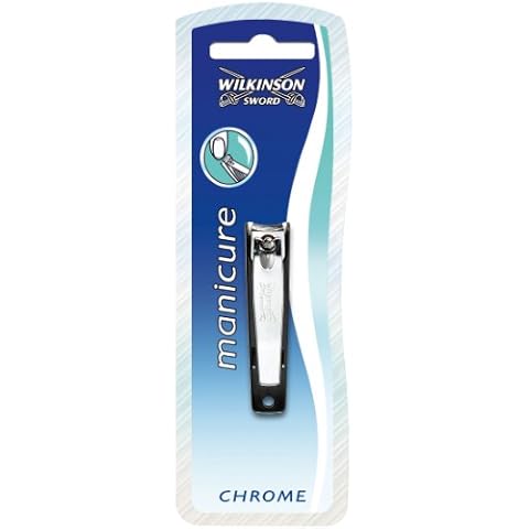Wilkinson Sword Maniküre Nagelknipsermit Nagelfang in Chrom Cover